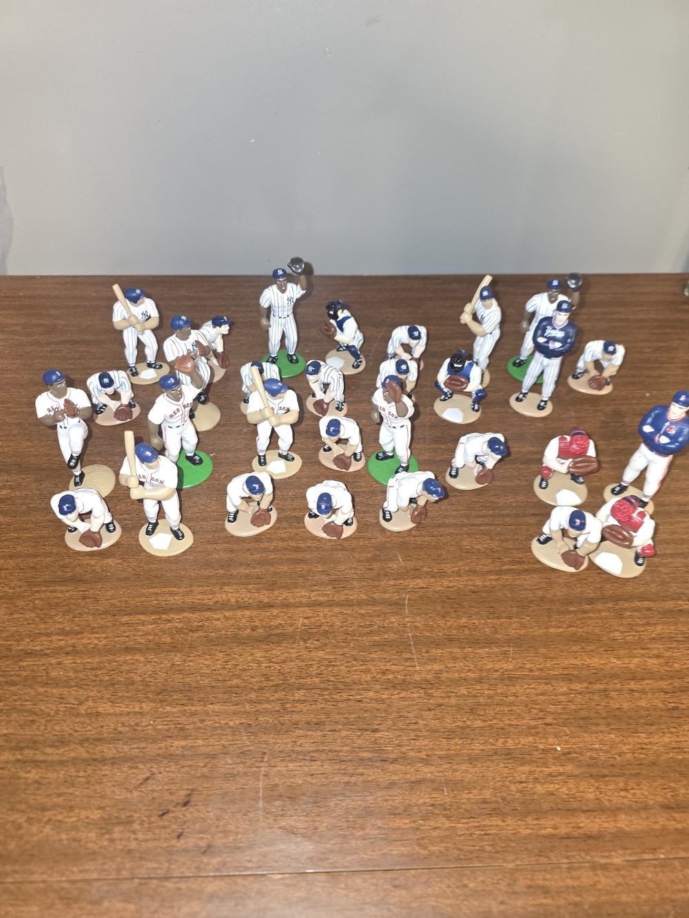 Boston Red Sox vs New York Yankees MLB Chess Set USAOPOLY  figures only